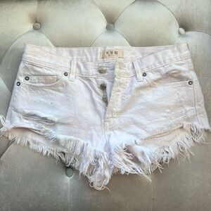 we the free white shorts